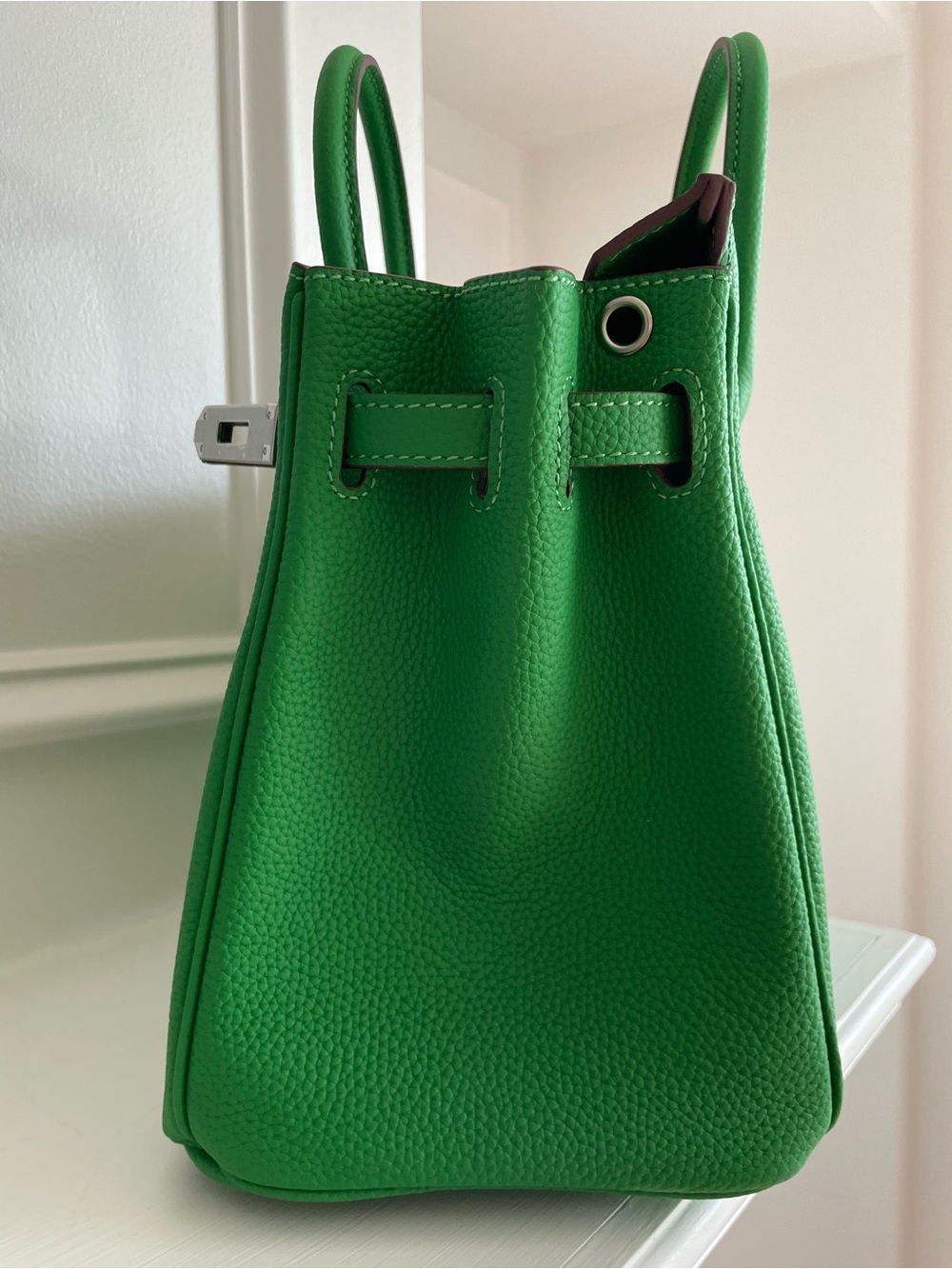 The Ellington 30 - Green - Top-Handle Satchel Bag - Picture 10 of 11